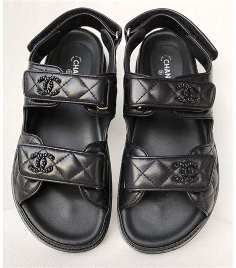 chanel sandali 2015|Chanel kid sandals.